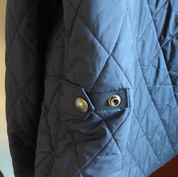 POLO Ralph Lauren Quilted Blue Label Navy Blue Jacket Coat Size XXL - Picture 8 of 11